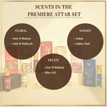 Scent Description Floral Woody Scents In Dukhni Premiere Attar Set Perfect Gift For Eid CA