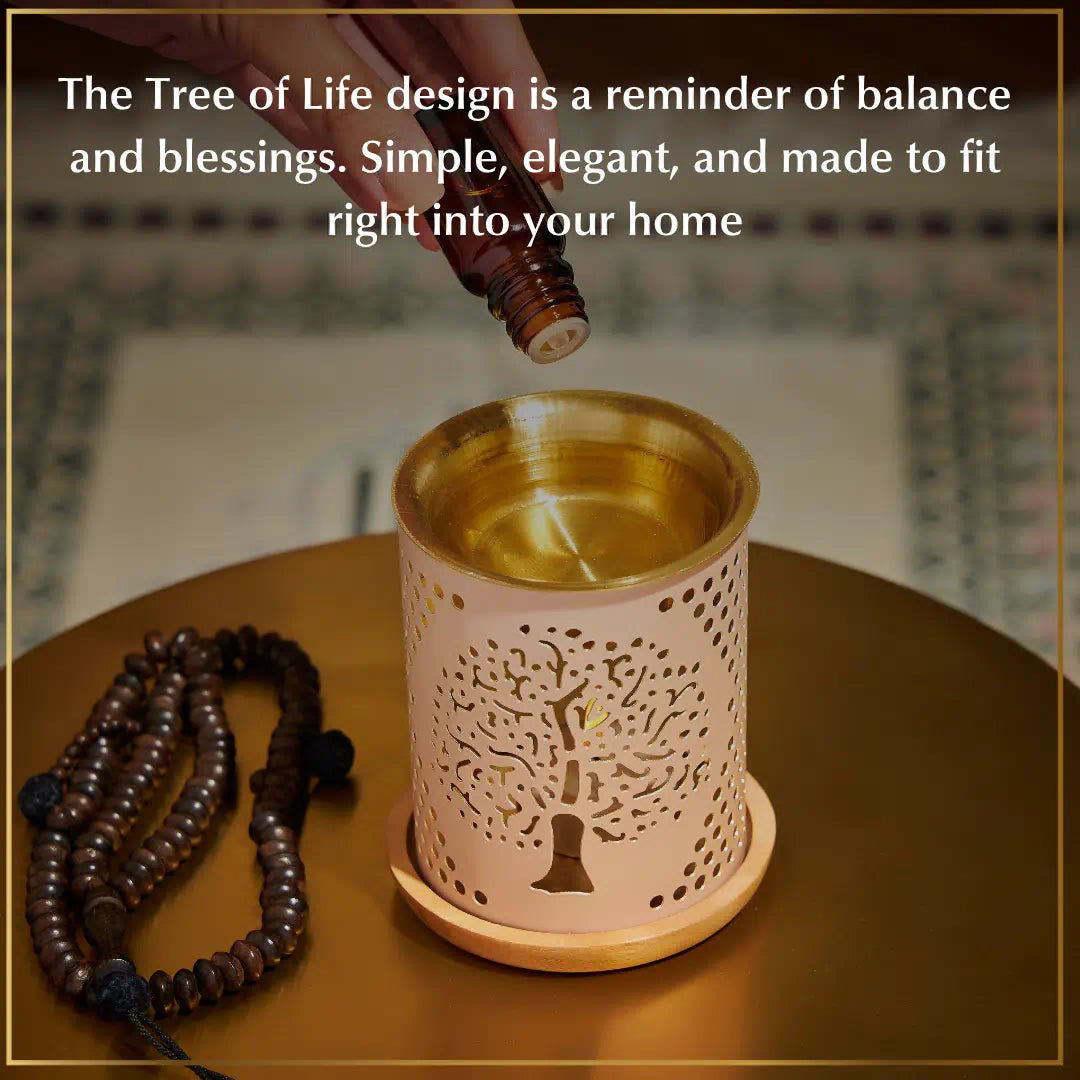 simple and elegant oil burner diffuser 