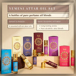 6 6ml Non Alcoholic Arabic Roll On Perfume Oils Mini Perfumes Arabic Attar Halal Ideal Ramadan Gift Set CA