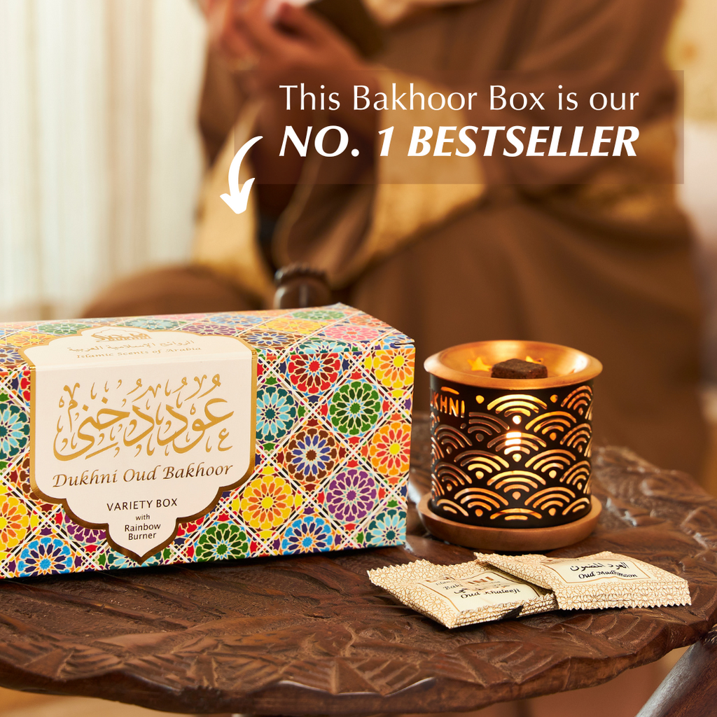 Dukhni Oud Bakhoor Variety Box Smokeless Bakhoor Burner CA