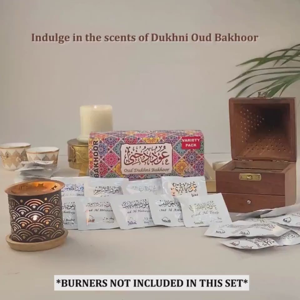 Dukhni Oud Bakhoor Refill Pack Assorted Scents CA