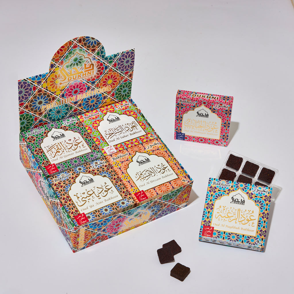 Dukhni Oud Bakhoor Collection Set Assorted Scents CA
